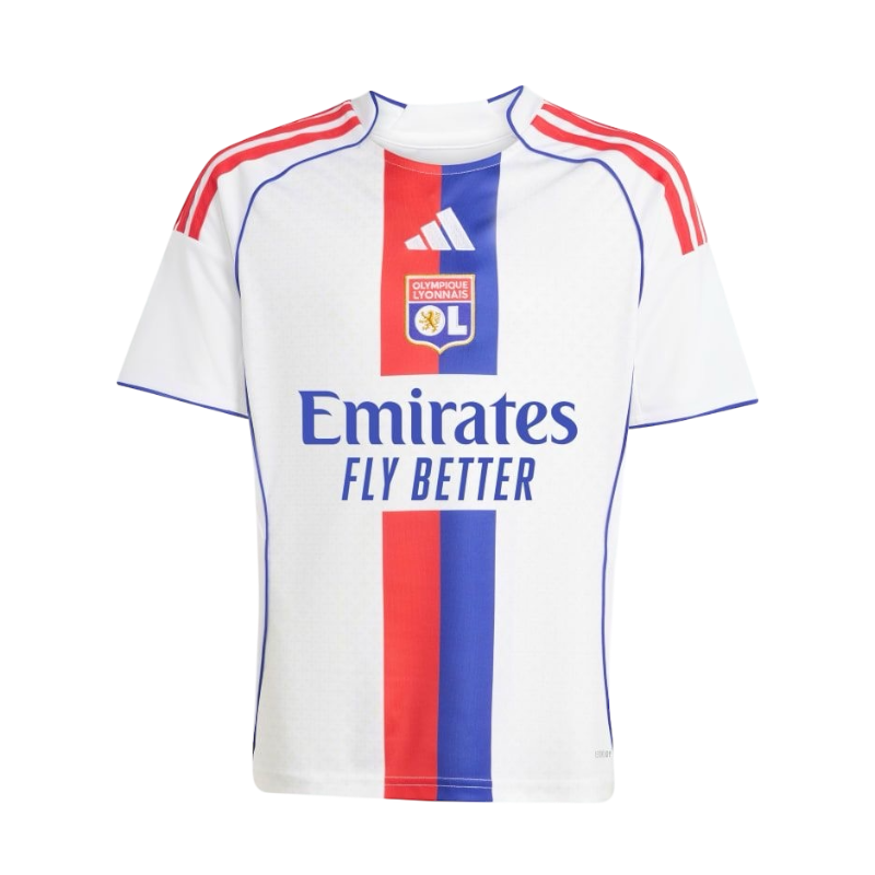 Maillot Olympique Lyonnais Domicile 2026 – Blanc Officiel