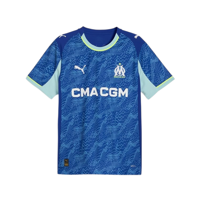 Maillot Olympique de Marseille Extérieur Bleu – Officiel